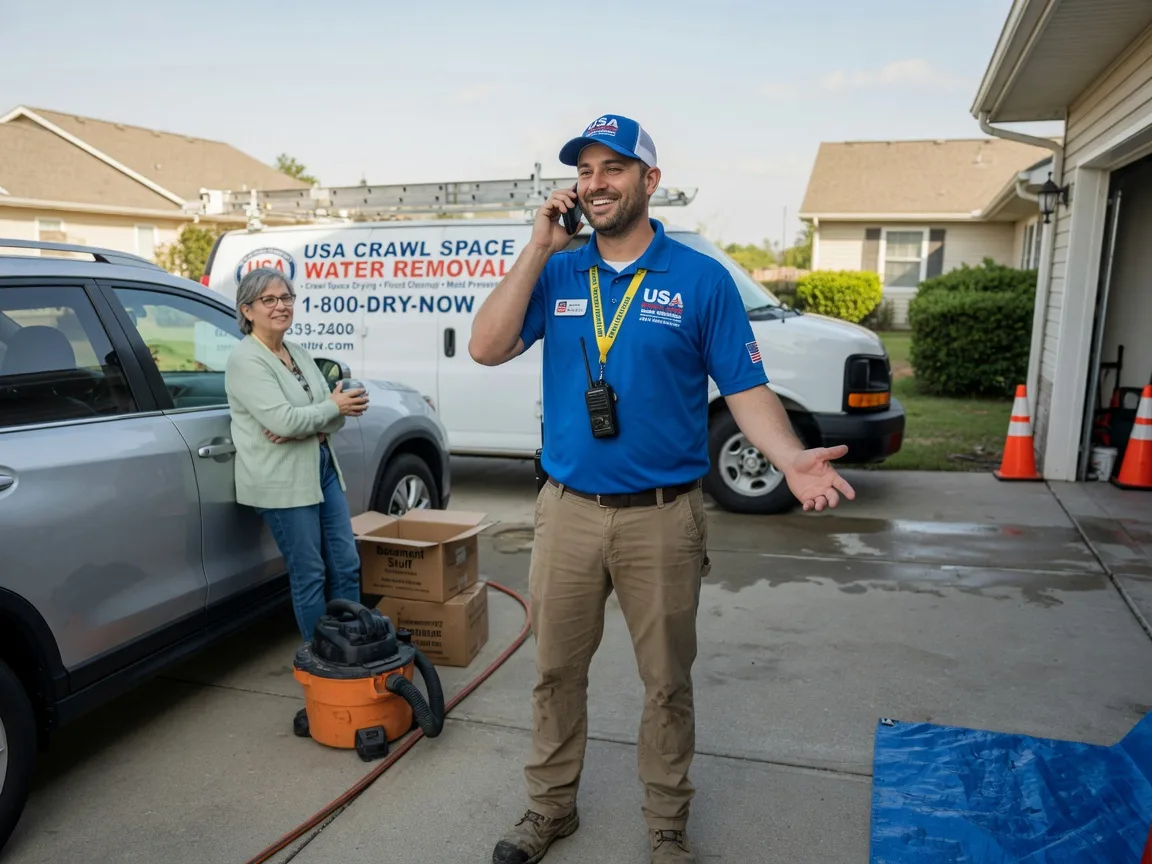 Crawl Space Water Removal Milford, VA FAQs